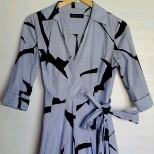 Faux Wrap Dress